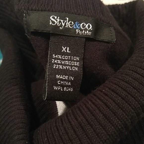 Style & Co Tunic Sweater - Picture 3 of 4